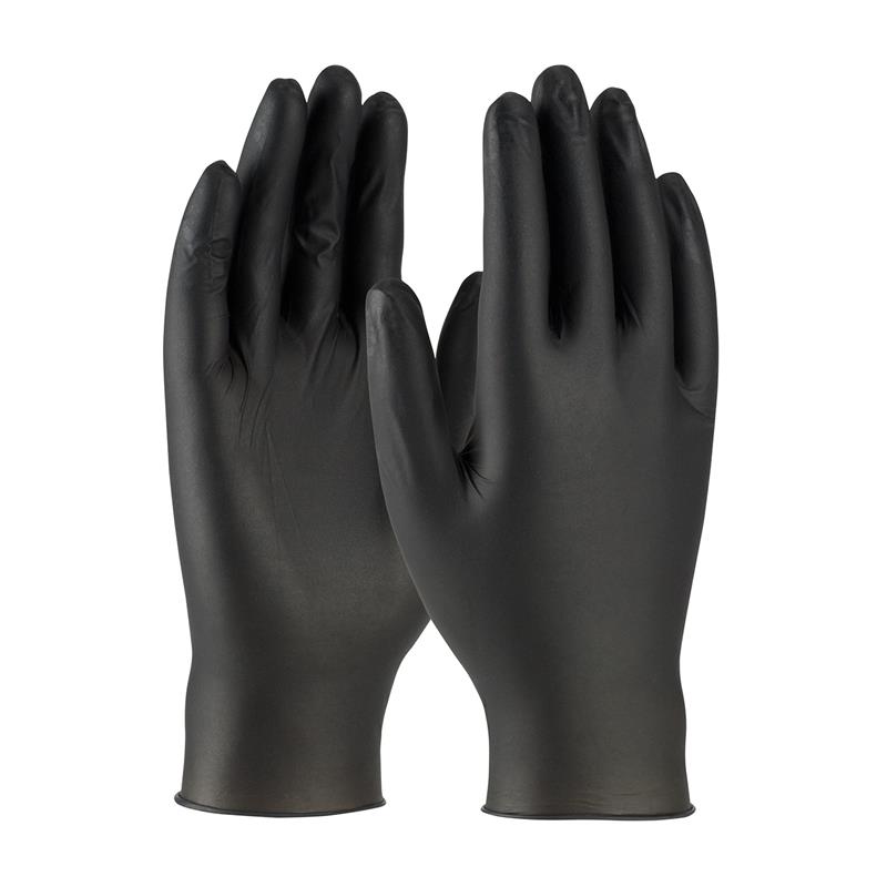 AMBI-DEX TURBO 5 MIL BLACK NITRILE - Tagged Gloves